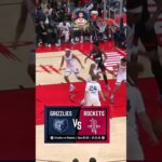 ALPEREN VS GRIZZLIES 🏀 🚀 #nba #basketball #houstonrockets #alperensengun