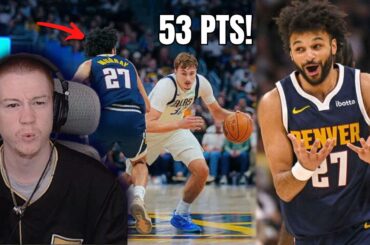 Jamal Murray 53 PTS! Reacting to Nuggets vs Mavericks!