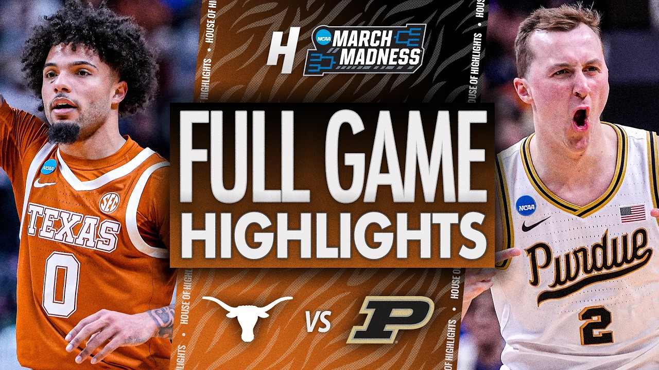 Texas vs Purdue - FULL GAME HIGHLIGHTS 🔥 Sweet 16 | NCAA March Madness 2026