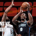 NBA Mini: Detroit Pistons vs. New Orleans Pelicans | Extended Highlights