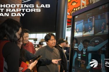 Shooting Lab Experience at Fan Day | Toronto Raptors x AWS