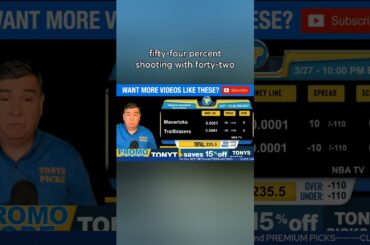 Mavericks vs. Trail Blazers 3/27/26 NBA Pick Prediction