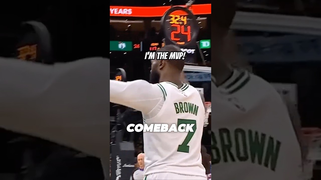 Jaylen Brown Made His Case For MVP Against SGA! 🤯