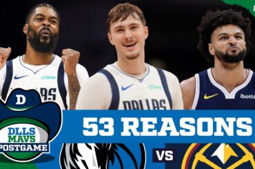 Dallas Mavericks LIT UP By Jamal Murray, Lose Close One To Nuggets | DLLS MAVS POSTGAME