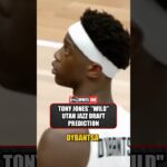 Tony Jones Makes a “Wild” Utah Jazz Draft Prediction 🔥🏀 | KSL Sports #shorts