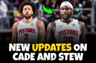 Detroit Pistons Reporters Give Some Updates On Cade Cunningham & Isaiah Stewart