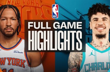 KNICKS at HORNETS | FULL GAME HIGHLIGHTS | March 26, 2026