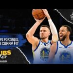 What would Kristaps Porziņģis, Steph Curry fit be like for Warriors? | Dubs Talk | NBC Sports BA