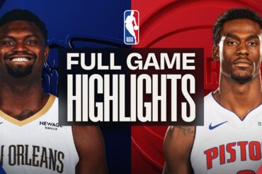 PELICANS at PISTONS | FULL GAME HIGHLIGHTS | March 26, 2026