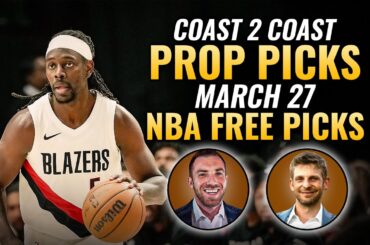 Can the Trail Blazers Defend Home Court vs the Mavericks? | NBA Player Props & Best Bets (3/27/26)