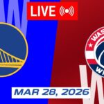 NBA LIVE! Golden State Warriors vs Washington Wizards | March 28, 2026 | 2026 NBA Season Live 2K
