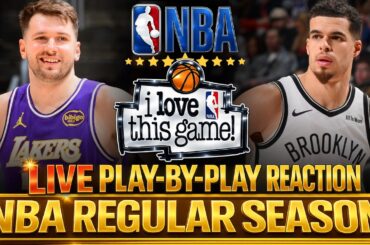 🔴LAKERS VS BROOKLYN NETS │ 2026 NBA REGULAR SEASON  Basketball Play-By-Play Reaction & Scoreboard