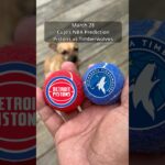 Cujo’s NBA Picks | Detroit Pistons vs Minnesota Timberwolves 🏀 03-28-2026 #CujoCatches