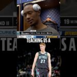 Ron Holland talks about how Kevin Huerter has been as vet #detroitpistons #detroitbasketball