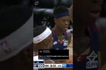 All of our record-setting points in record speed! #LetEmKnow #Cavs #NBA #Shorts