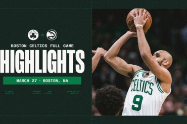 Payton Pritchard & Jayson Tatum star in 109-102 Boston Celtics win over Hawks | Extended Highlights