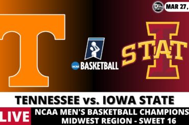 TENNESSEE VS IOWA STATE LIVE 🏀 NCAAM Basketball Game Score Radio Play-by-Play