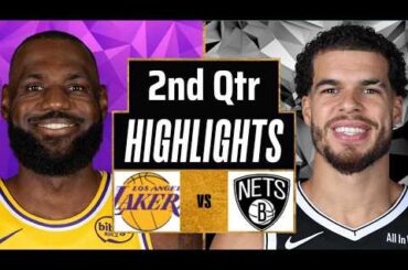 Lakers vs Nets Full Game Highlights 2nd Qtr | Mar 27 | 2026 NBA Highlights
