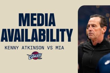 Cavs vs Heat | Kenny Atkinson Post Game | 03.27.2026