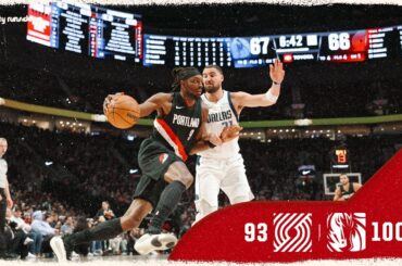 Portland Trail Blazers 93, Dallas Mavericks 100 | Game Highlights | March 27, 2026
