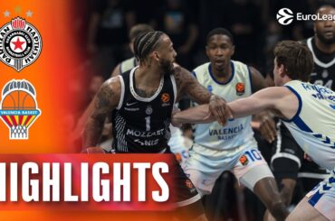 DOUBLE OT ends in Shock Win | Partizan - Valencia | R34 BASKETBALL HIGHLIGHTS 2025-26