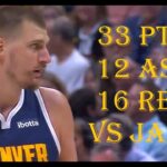 Nikola Jokic 33 Pts 16 Reb 12 Ast Utah Jazz vs Denver Nuggets HIGHLIGHTS
