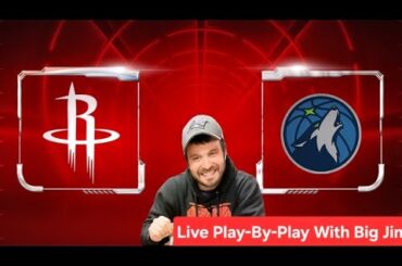 Houston Rockets vs Minnesota Timberwolves | NBA Live play-by-play