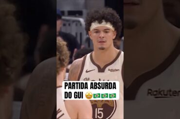 GUI SANTOS COMANDOU A VITÓRIA 🇧🇷🤩🔥 #nba