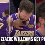 DOUBLE TECHS assessed after Luka Doncic & Ziaire Williams get chippy 👀 | NBA on ESPN