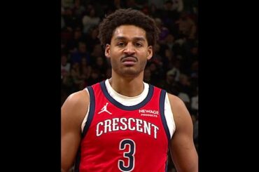 Jordan Poole Splashes 4pt Play #pelicans #raptors #nba