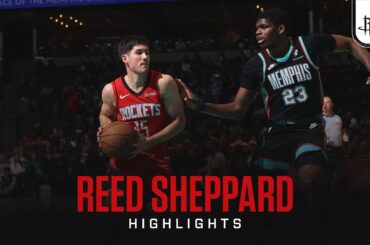 Reed Sheppard (15 points) Highlights vs. Memphis Grizzlies