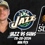Utah Jazz vs Phoenix Suns 3/28/26 NBA Free Picks & Prediction | NBA Betting Tips