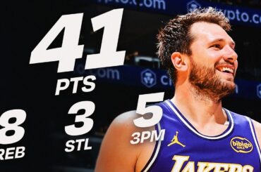 Luka Dončić (41 PTS) Makes Lakers History 🙌 | March 27, 2026