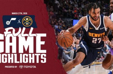Denver Nuggets Beat The Utah Jazz | Toyota Game Recap 📺