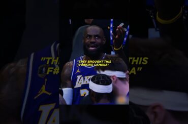 They only use THIS CAMERA for LeBron 😭