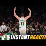 INSTANT REACTION: Pritchard ERUPTS for 36 points, lifts Celtics to gritty win