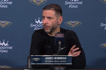 James Borrego | Raptors-Pelicans Postgame Interview 3/27/2026