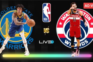 GOLDEN STATE WARRIORS x WASHINGTON WIZARDS - NBA AO VIVO l  Gui Santos vs Trae Young
