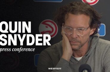 Hawks vs. Celtics Postgame Press Conference: Quin Snyder