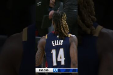 🤯 WHAT A PLAY TO END THE THIRD! #LetEmKnow #Cavs #NBA #Shorts