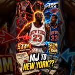 Michael Jordan Almost Joined the Knicks 😳 #nba #basketball #nbahistory #fyp #hoops