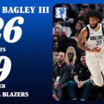 Marvin Bagley III (26 PTS 9 REB) at Portland Trail Blazers | March 27, 2026