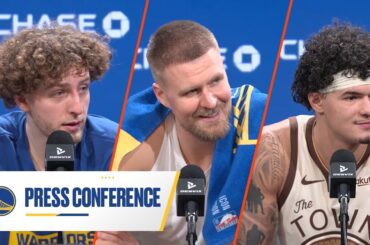 Kristaps, Brandin & Gui on Combined 77PT Performance over Wizards | Mar. 27, 2026