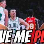OH IM IN TROUBLE! Hawks vs Celtics Game Highlights 3/28 (REACTION)