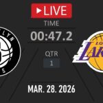 NBA LIVE NOW! Los Angeles Lakers vs Brooklyn Nets | Mar. 28, 2026 | Nets vs Lakers NBA LIVE 2K26