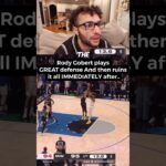 Rudy Gobert COST THEM THE GAME because of THIS PLAY.. Rockets vs Timberwolves reaction