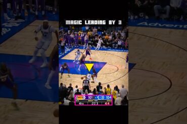 PART 1 - Luke Kennard Cold-Blooded 🥶 Insane Ending Lakers at Magic #nba #shorts
