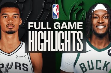 SPURS at BUCKS | FULL GAME HIGHLIGHTS | March 28, 2026