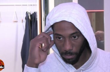 Kawhi Leonard Reacts To The Clippers 119-104 Win Over The Toronto Raptors. HoopJab NBA