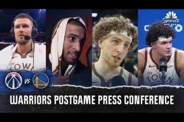 Steve Kerr, Warriors discuss highlights from Golden State's win against Wizards | NBC Sports BA